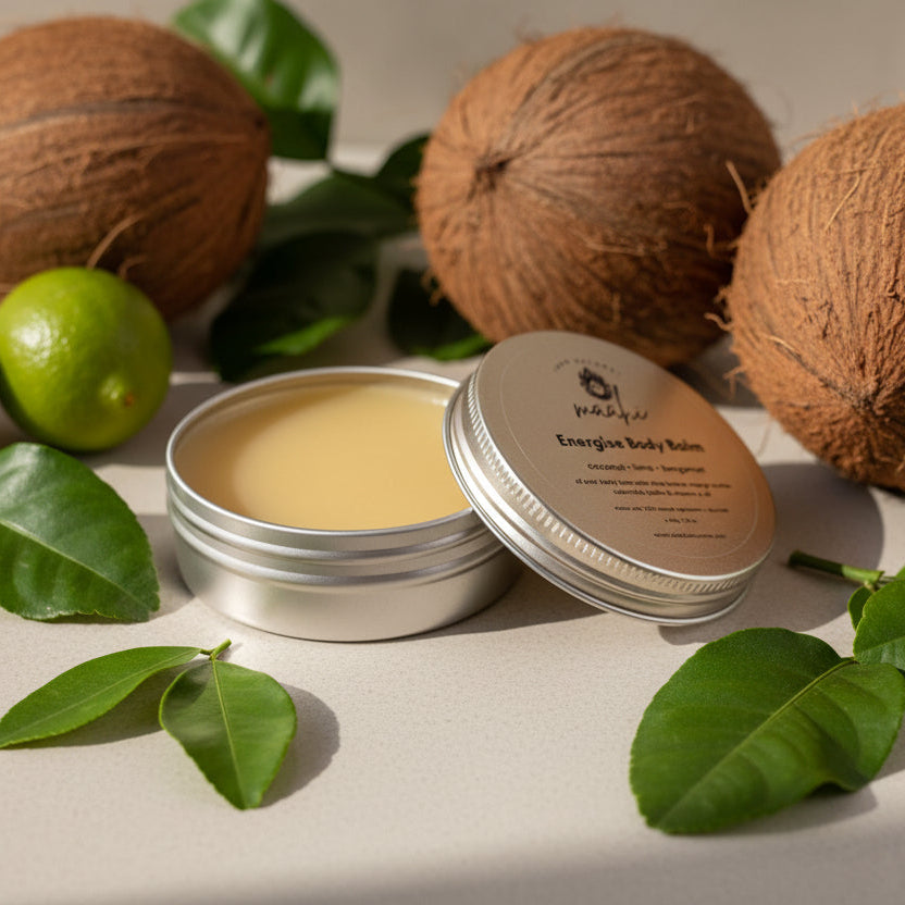 Energise Body Balm - Coconut, Lime & Bergamot