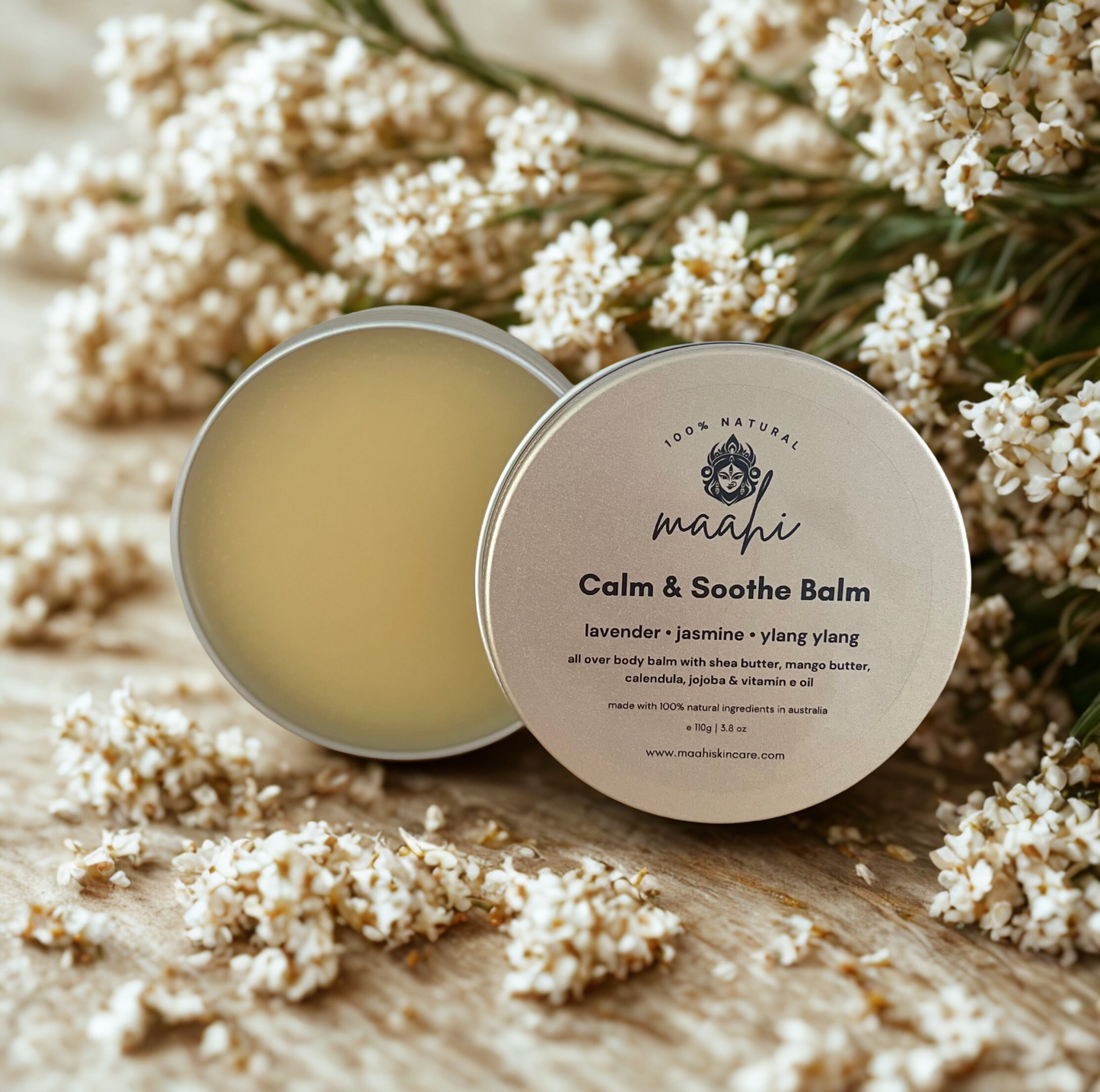 Calm and Soothe Body Balm - Lavender, Jasmine & Ylang Ylang