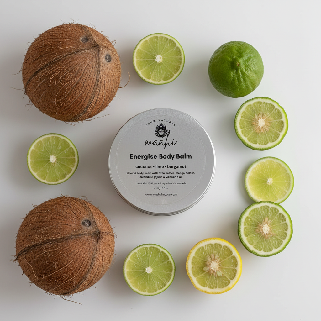 Energise Body Balm - Coconut, Lime & Bergamot