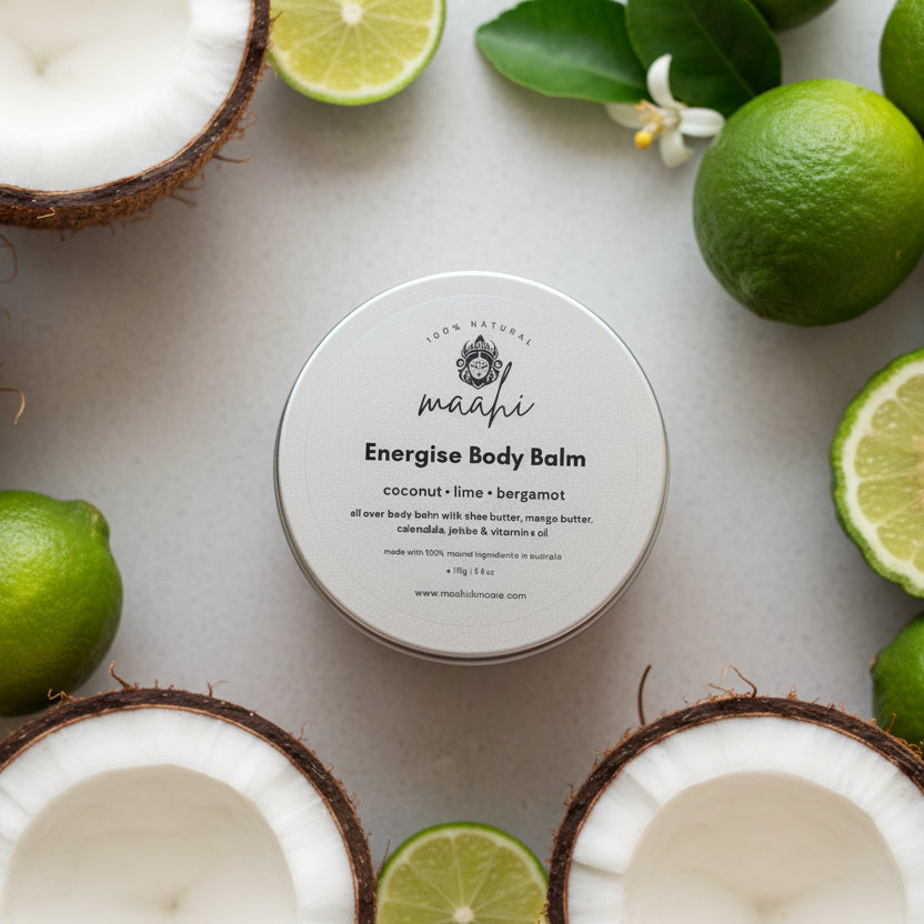 Energise Body Balm - Coconut, Lime & Bergamot