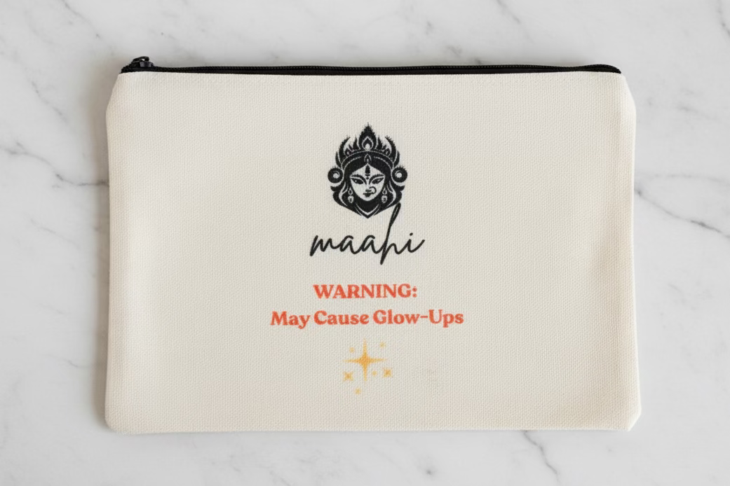Canvas Cosmetic Bags
