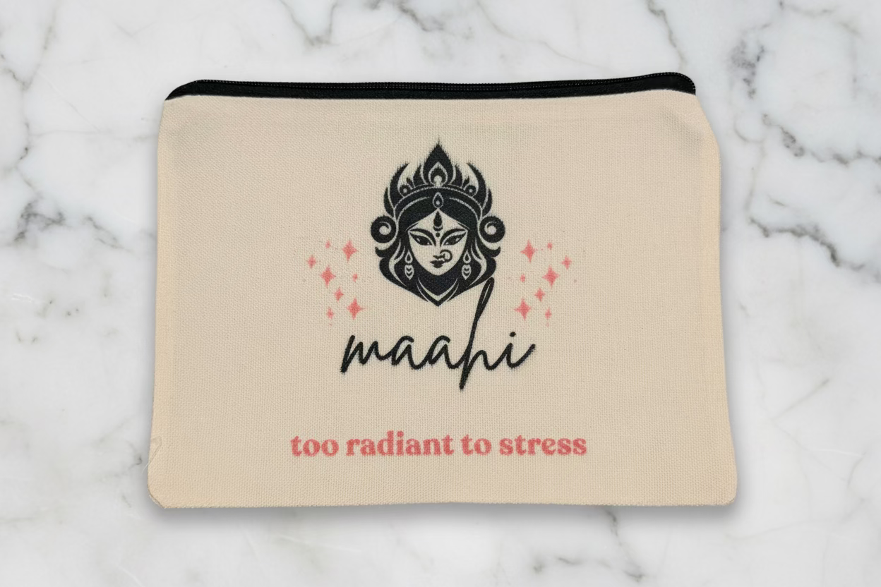 Canvas Cosmetic Bags