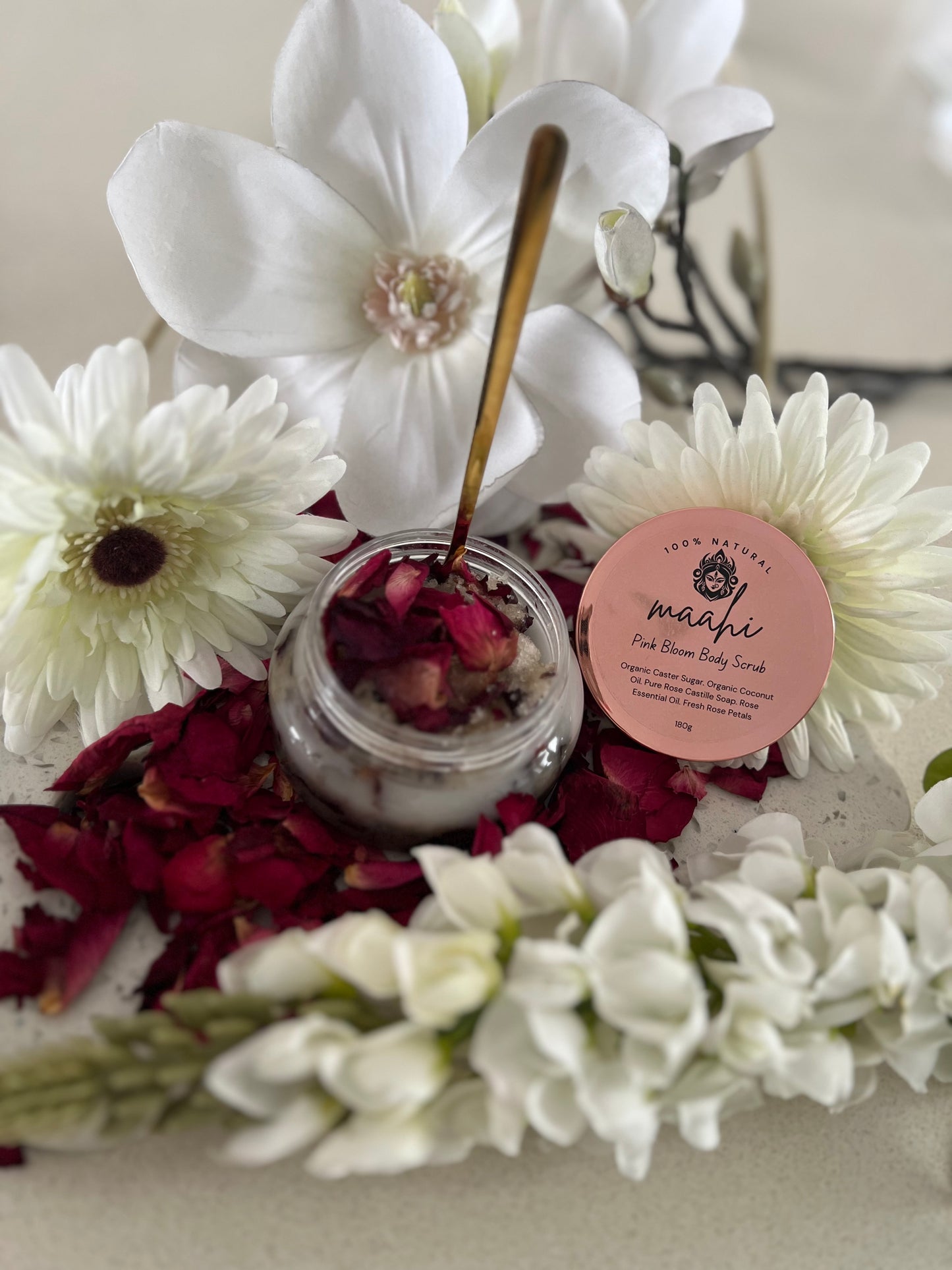 Pink Bloom Body Scrub